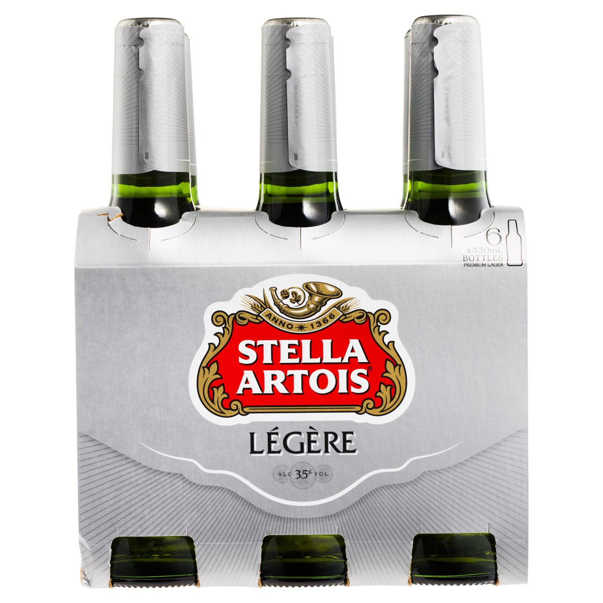 Stella artois beer six pack product photography