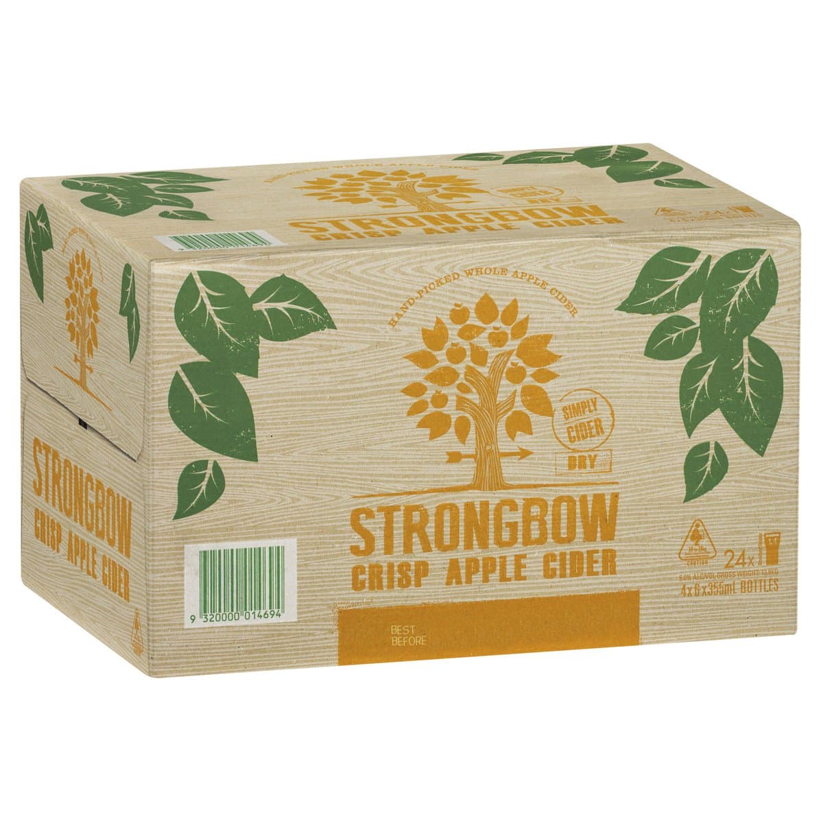 Strongbow cider packaging product photography