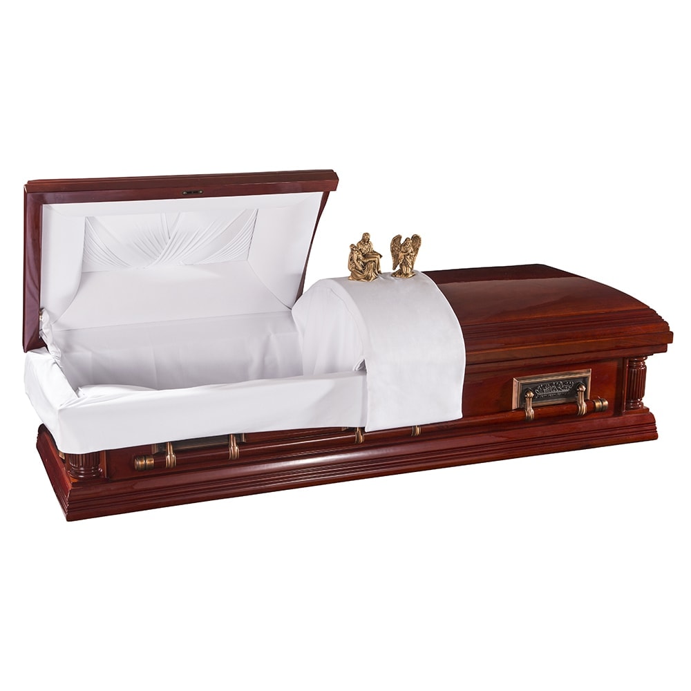 Avalerio Location Photography funeral casket;