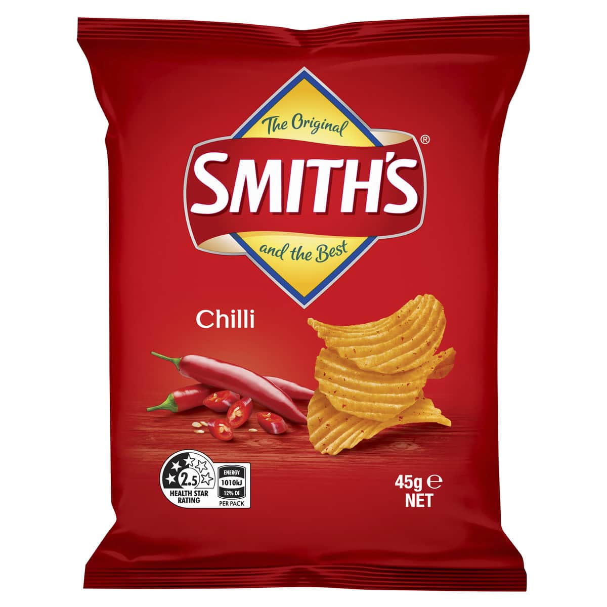 smiths chilli chips packet